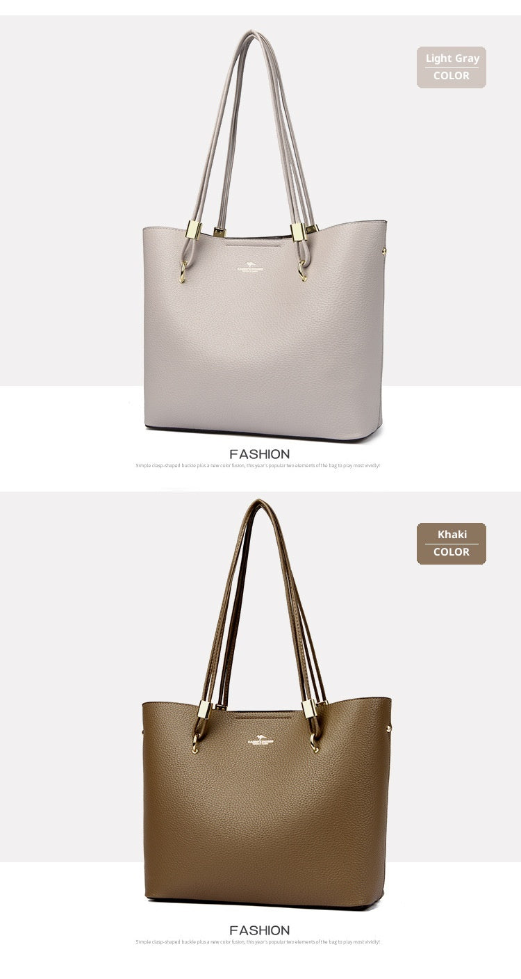 Women's Large Capacity Versatile Shopping Bag Crossbody Tote