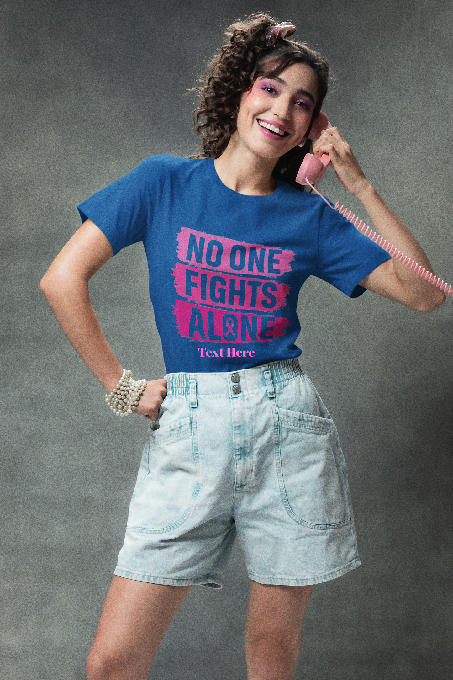 Unisex Softstyle T-Shirt - Personalize With Breast Cancer Awareness Quotes