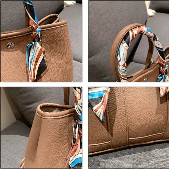 Scarf Bags New Fashion Women's Bags Shoulder Crossbody Tote Bags Wild Garden Bags Handbags Shopping Bags