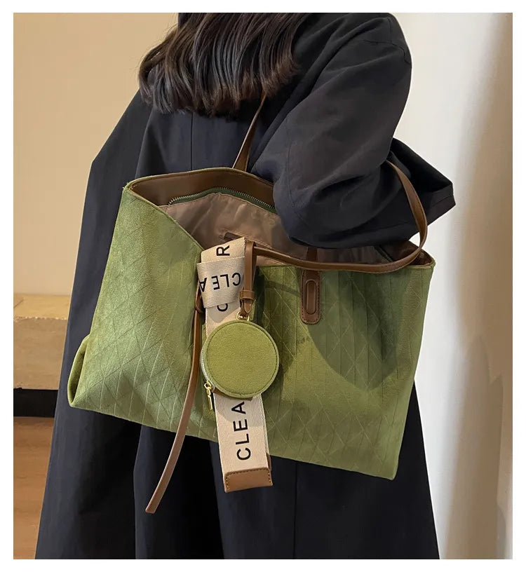 Casual Large Capacity Totes Women's Large Shoulder Bag