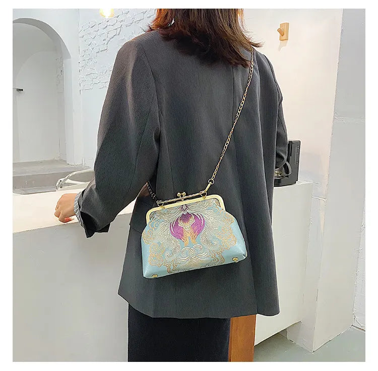 Chinese Style Embroidery Cheongsam Bags Women's Handbag