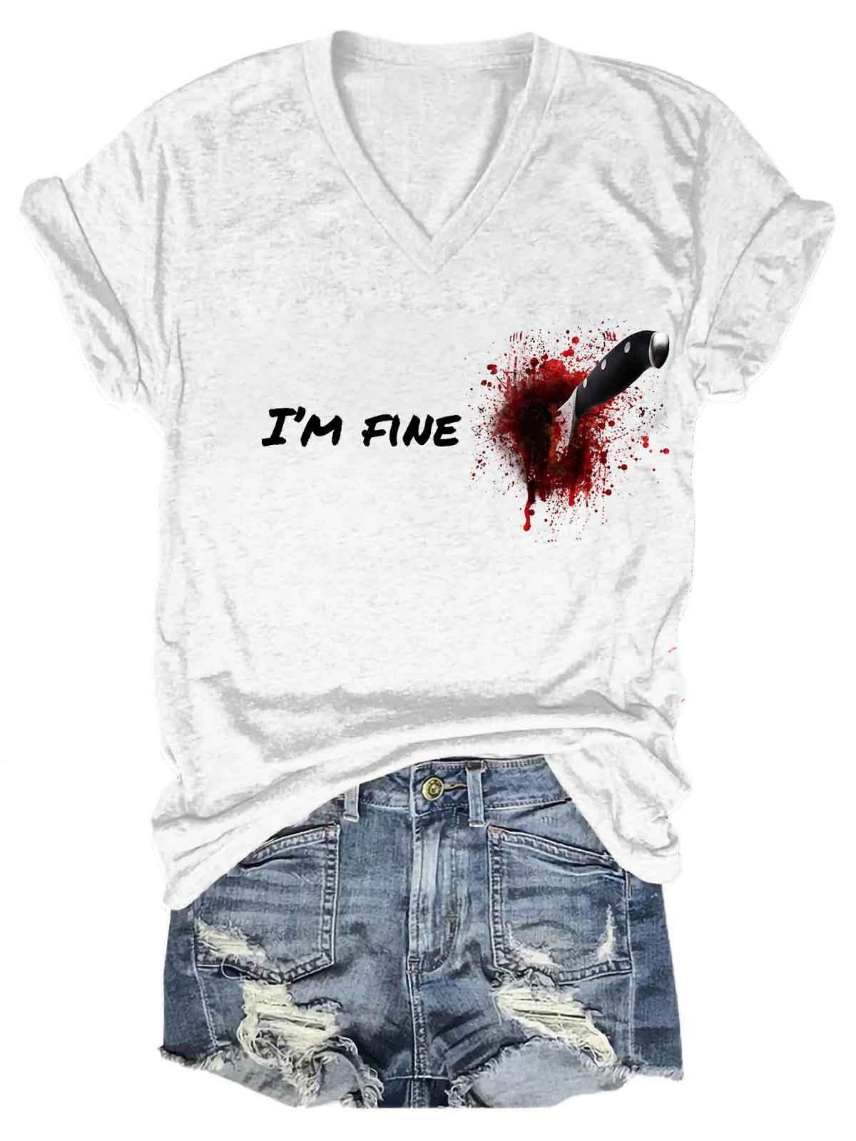 Women's Halloween Funny Short Sleeves