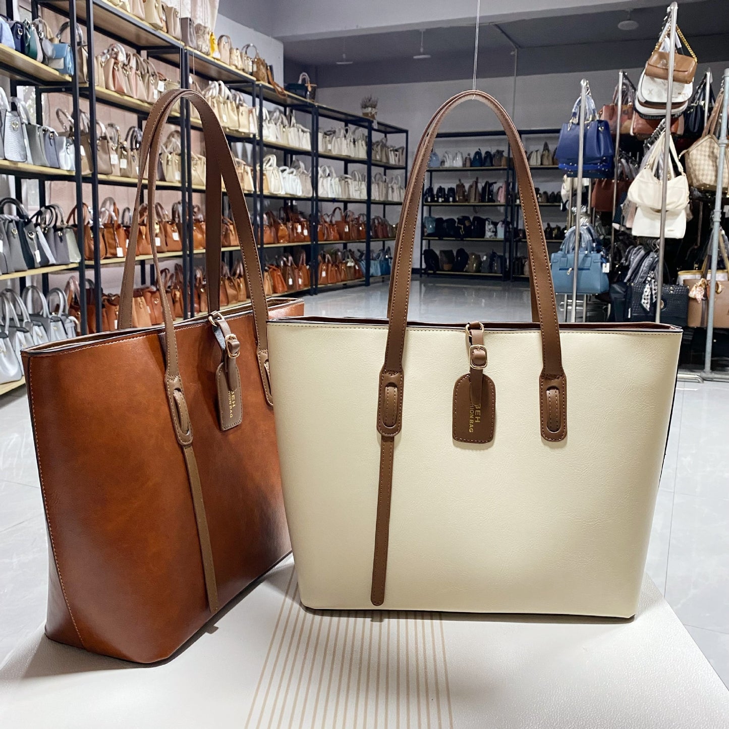 Leather Pattern Versatile High Quality Shoulder Messenger Handbag