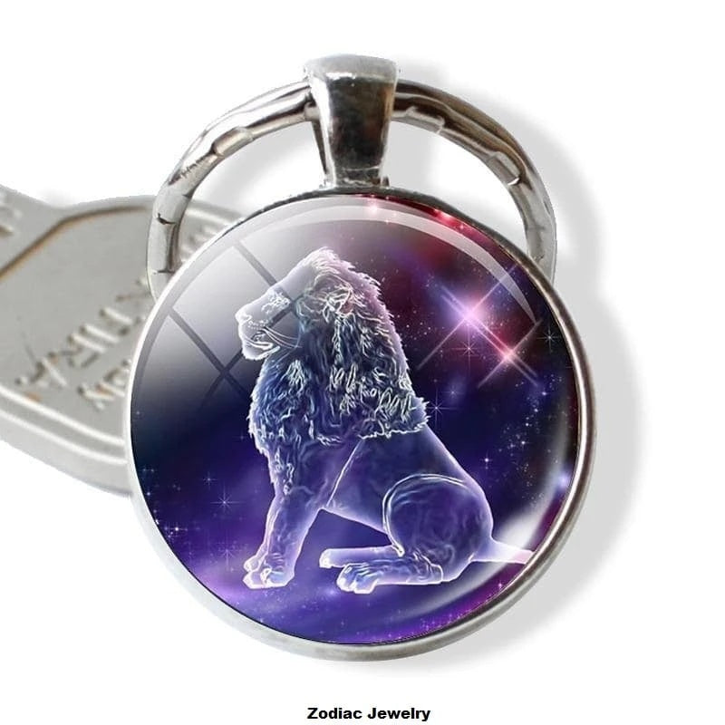 Twelve Constellation Keychain Birthday Gift