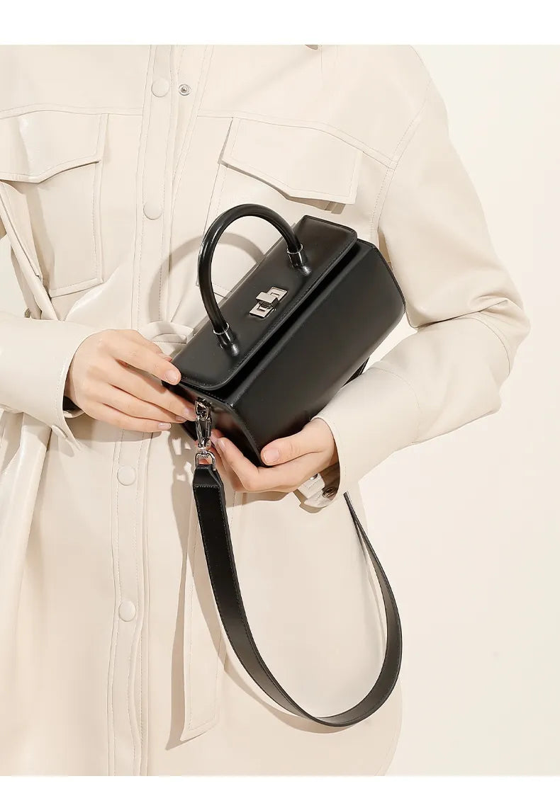 New Leather One-shoulder Crossbody Women's Bag