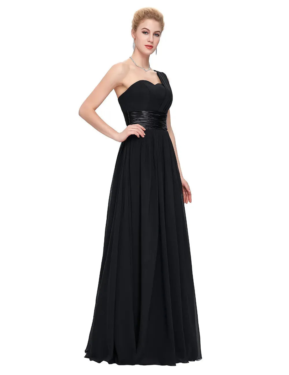 Long Multi-color Banquet Evening Dress