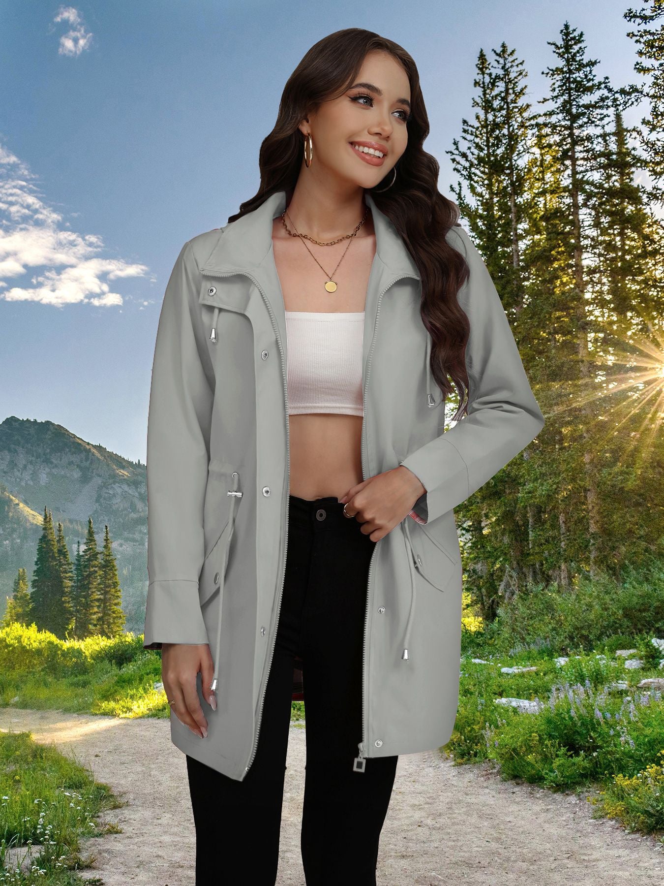 Outdoor Jacket Coat Female Versatile Casual Top