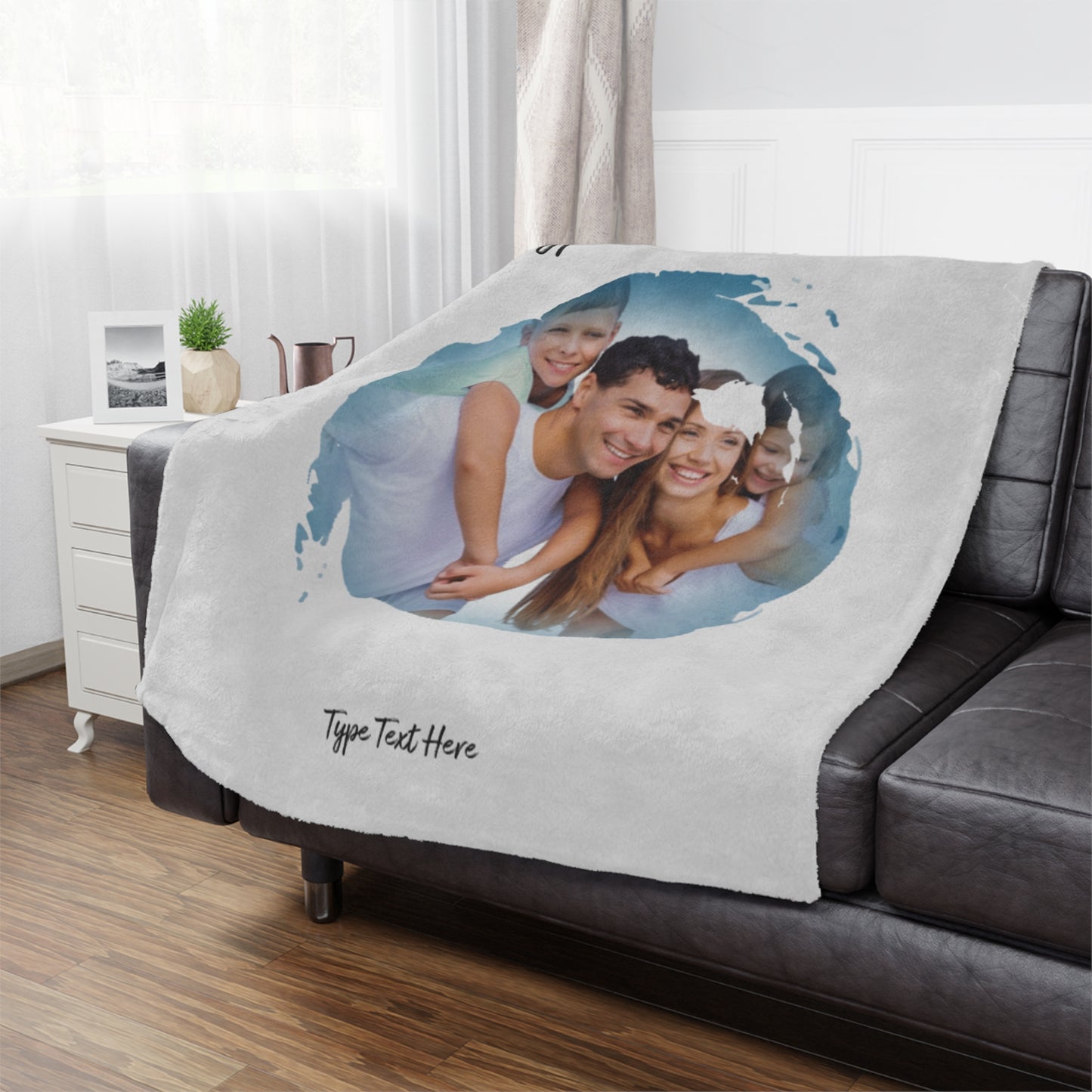 Microfiber Blanket - Personalize With Your photo