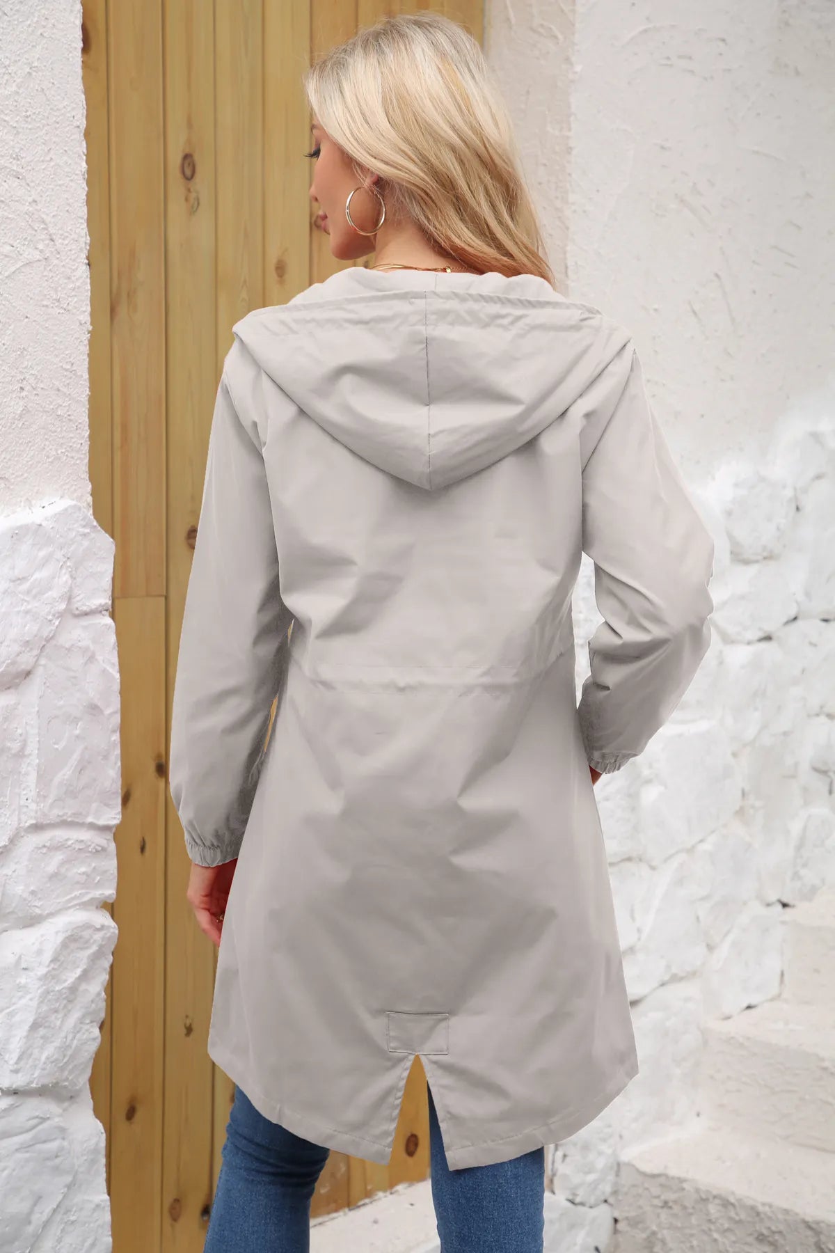 Waterproof Anorak Women's Casual Long Coat