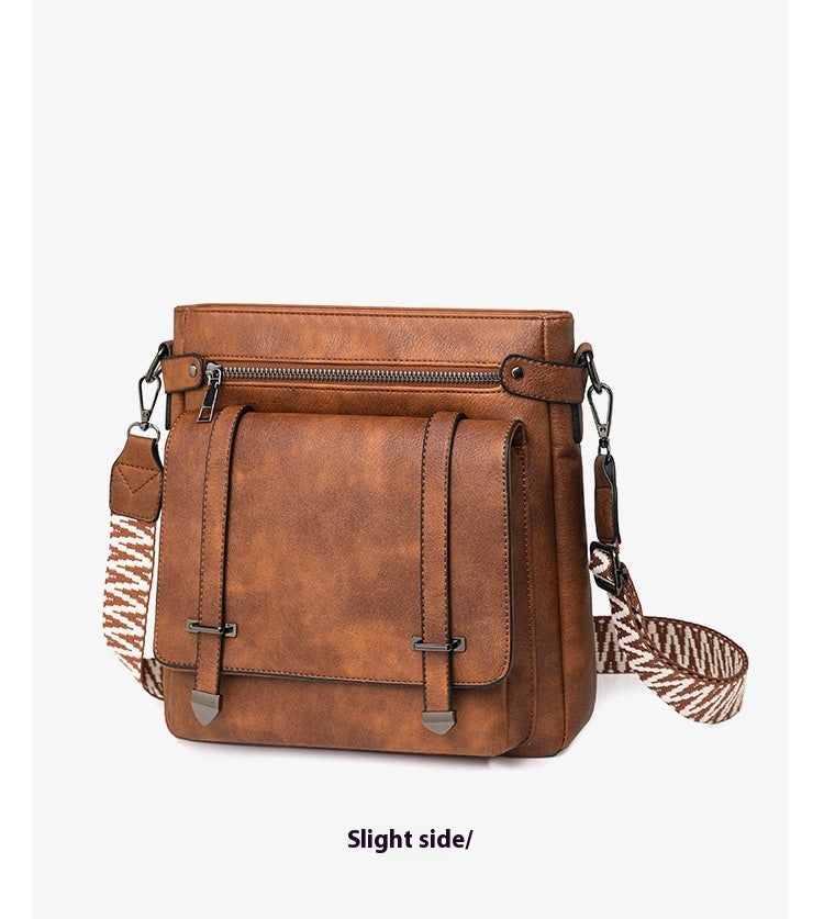 Women's Shoulder Personality Large Capacity Multi-pocket Bucket Bag