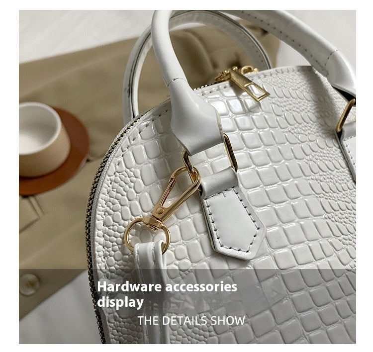 Women's Simple Shoulder Messenger Bag Shell Bag