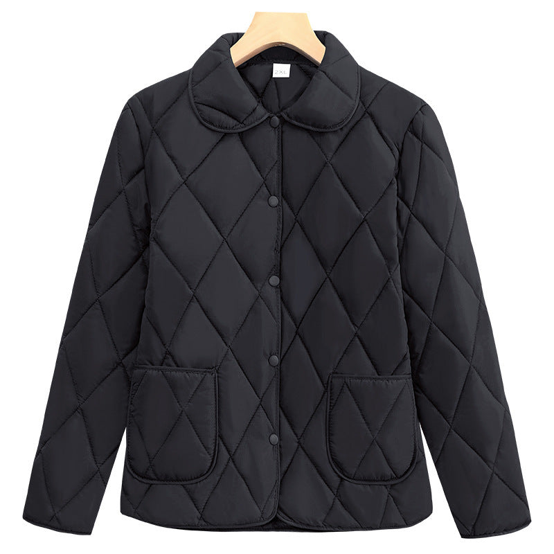 Women's Loose-fitting Lightweight Thin Coat Cotton-padded Jacket