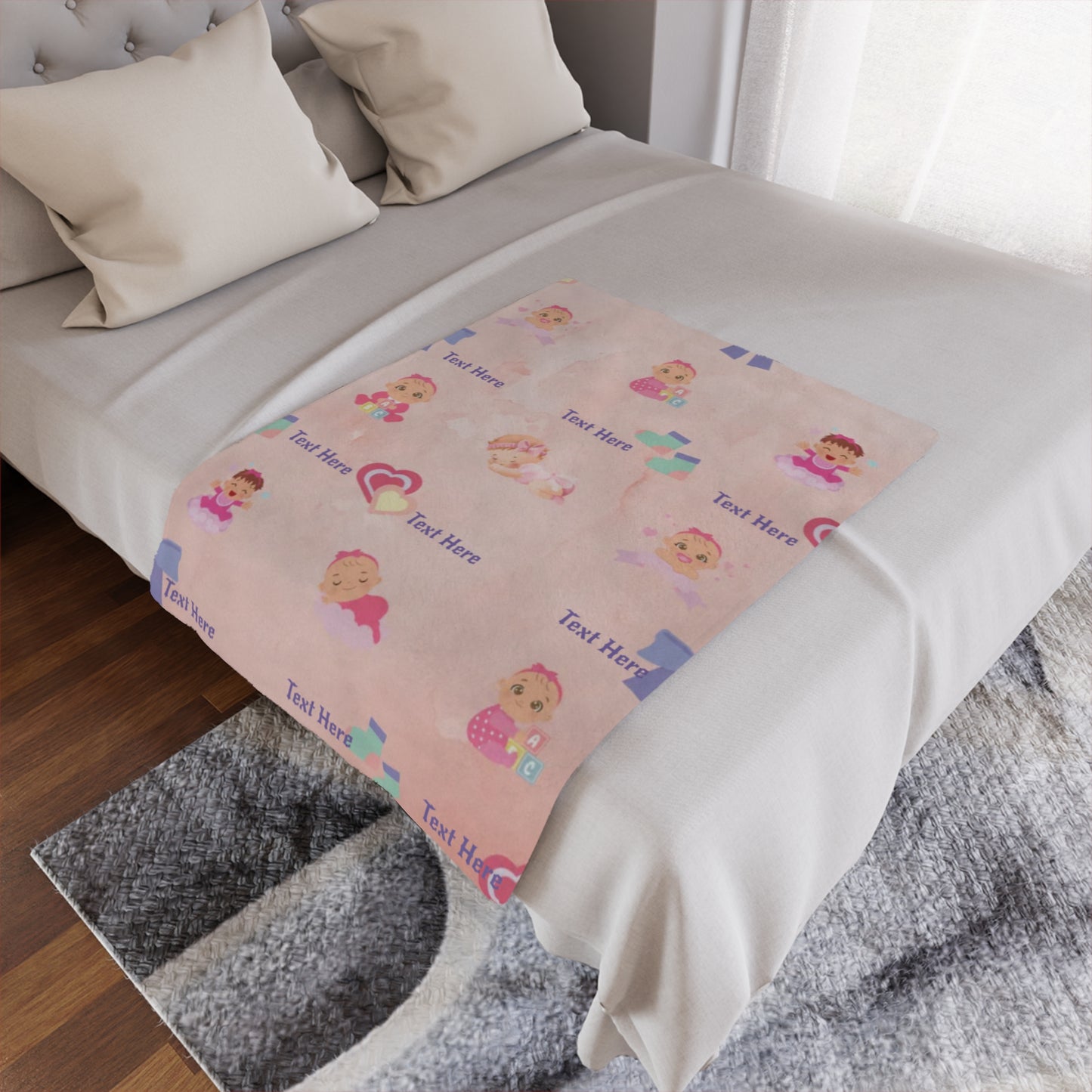 Microfiber Blanket - Personalized for Kids