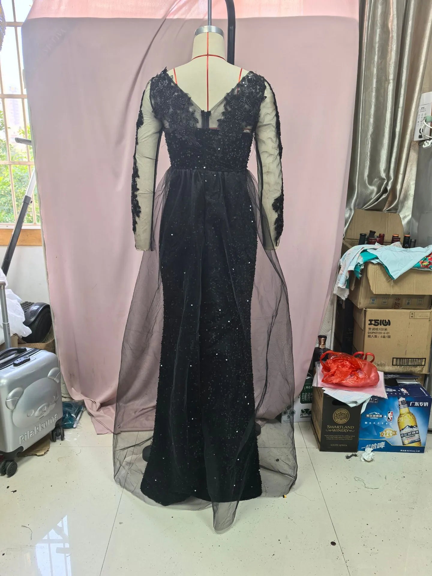 Women's Dance Lace Party Evening Dress