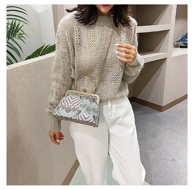 Chinese Style Embroidery Cheongsam Bags Women's Handbag