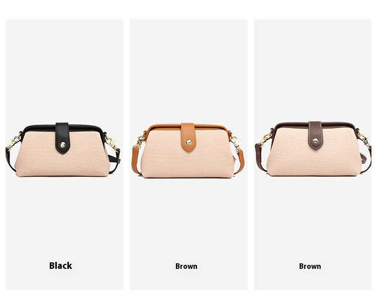 High-grade Casual Women's Niche Texture Shoulder Messenger Bag