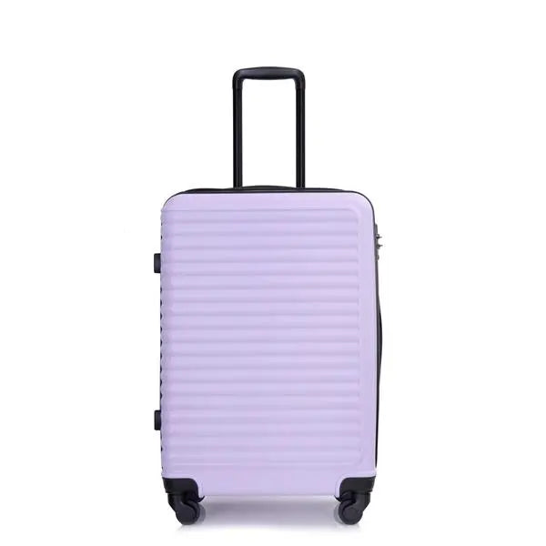 3-piece Luggage Set ABS, With Two Hooks, Swivel Wheels, TSA Lock- FREE USA SHIPPING