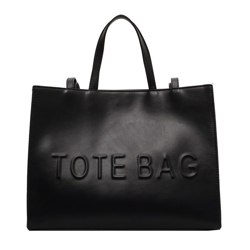Retro Tote Trendy College Student Commuter Handbag