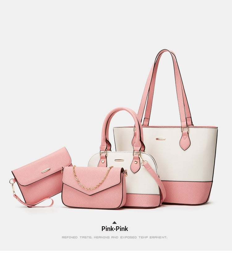 Womens Bag Set Fashionable Trendy Tote