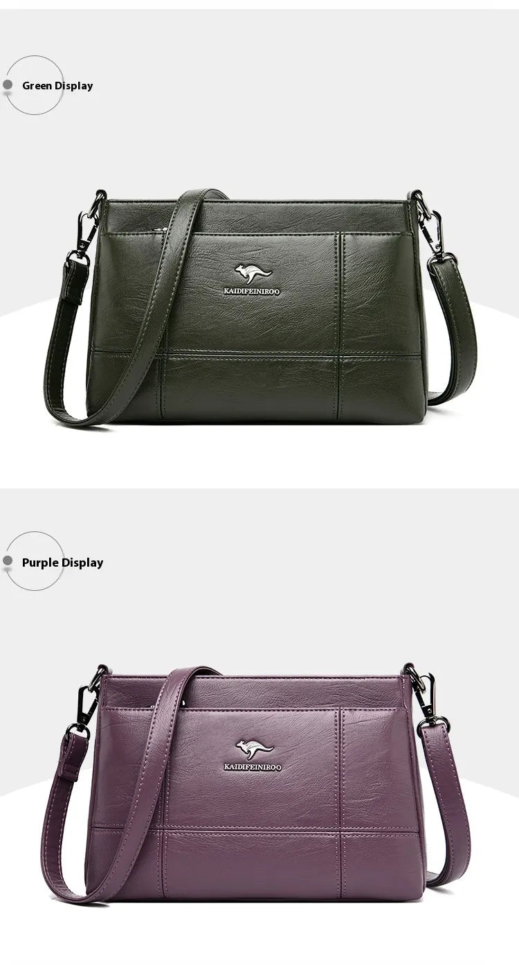 Shoulder Messenger Bag Fashion Generous Handheld Small Square Bag