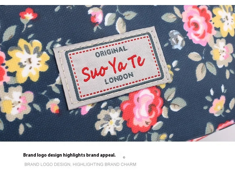 Printed Shoulder Bag Lightweight Outdoor Simplicity Travel