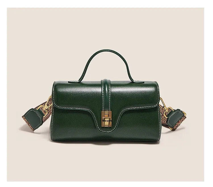 Niche Original High Sense Mild Luxury Retro Cambridge Portable Messenger Bag