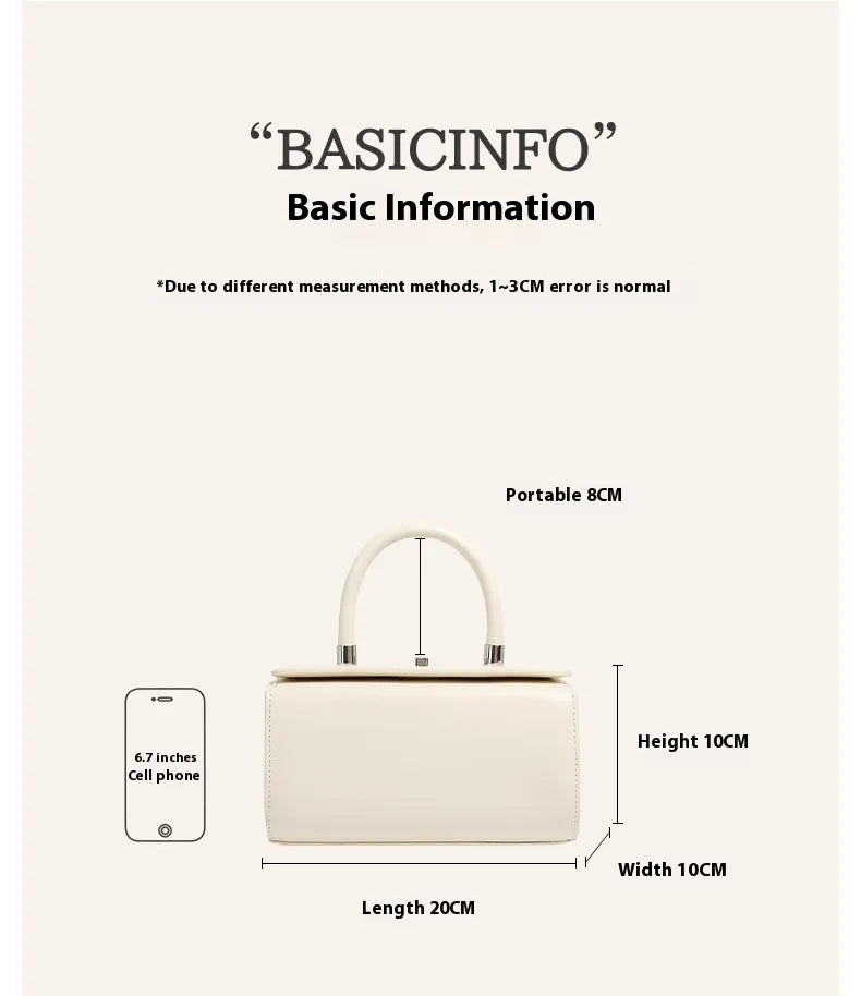 New Leather One-shoulder Crossbody Women's Bag