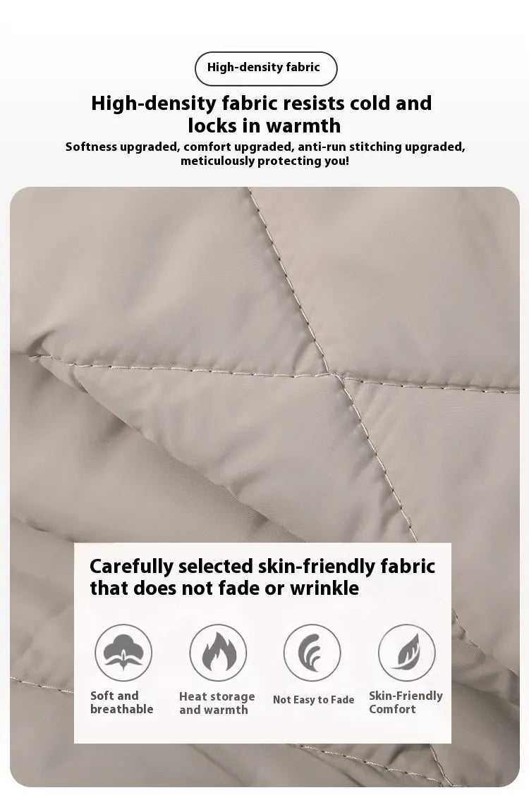 Women's Loose-fitting Lightweight Thin Coat Cotton-padded Jacket