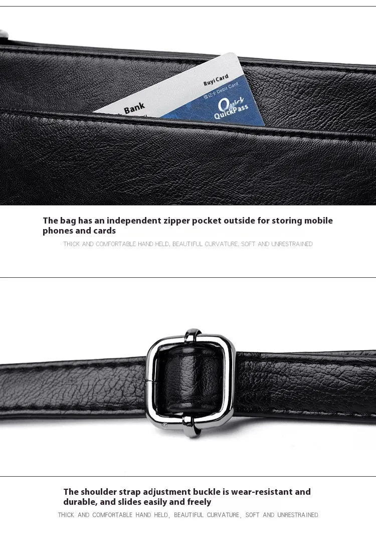 Shoulder Messenger Bag Fashion Generous Handheld Small Square Bag