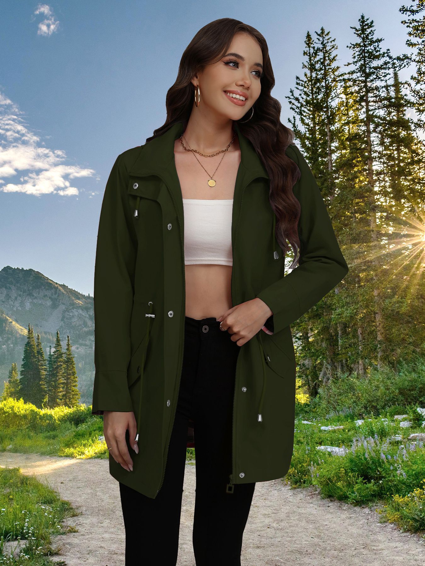 Outdoor Jacket Coat Female Versatile Casual Top