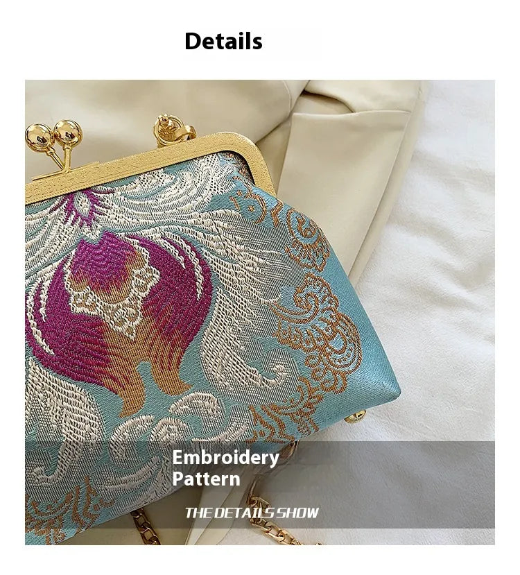 Chinese Style Embroidery Cheongsam Bags Women's Handbag