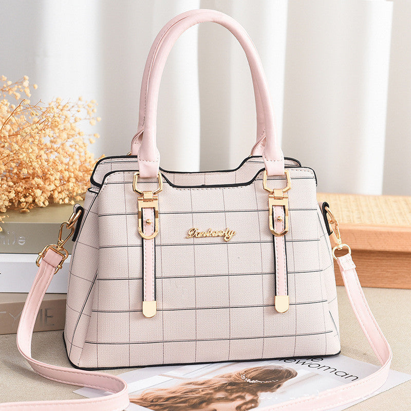 Trendy Messenger Large-capacity All-match Hand-held One-shoulder Middle-aged Women's Bag