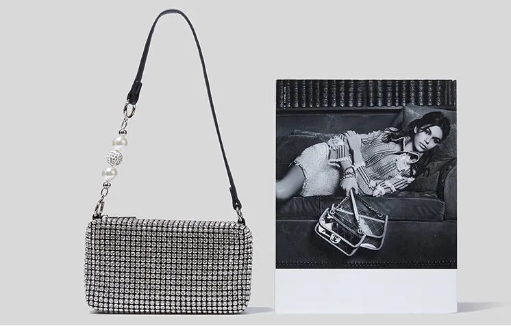 New Rhinestone Hand Carry Diamond Evening Bag