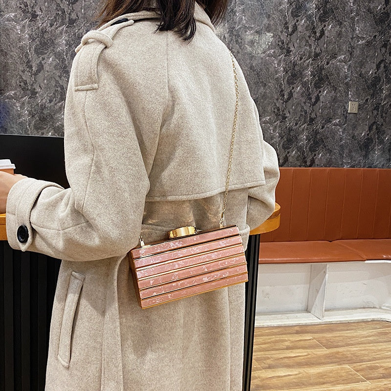 Women's High-end Patch Acrylic Evening Bag