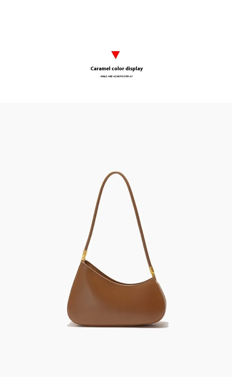 High-end Retro Commuter Underarm Bag Women's Niche High-grade Handbag