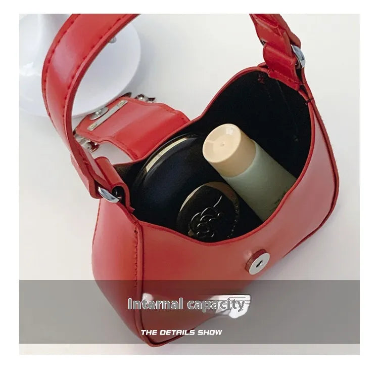 Western Style Niche Messenger Fashion Shoulder Underarm New Moon Bag