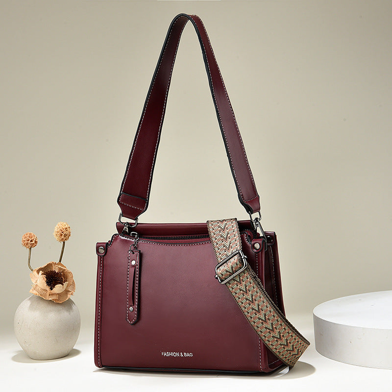 Women’s Small Square Bucket Crossbody Shoulder Bag
