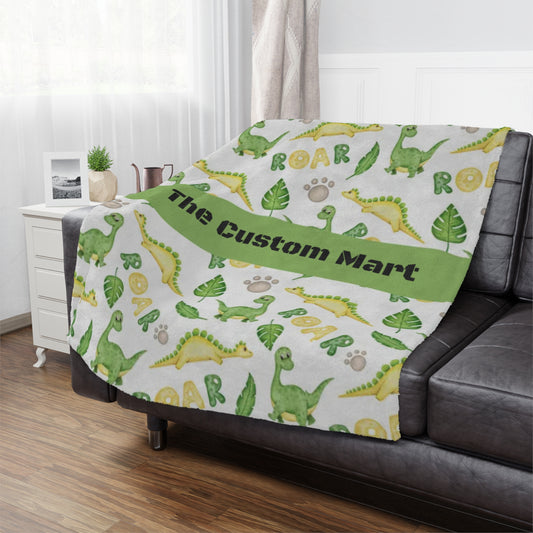 Microfiber Blanket - Personalize With Kids Themes