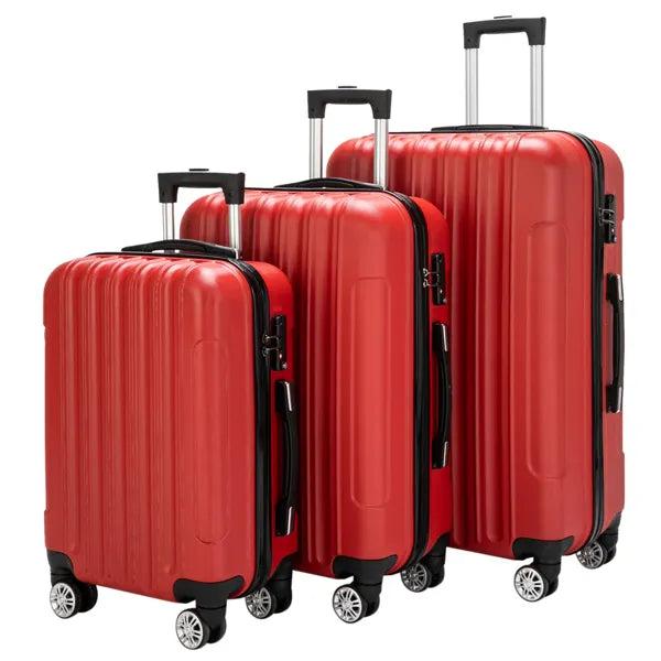 Vertical Pattern Three In One Handle Universal Wheel Pull Rod Box- FREE USA SHIPPING