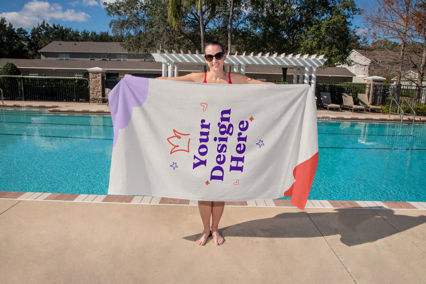 Beach Towel - Personalize With Beach Themes