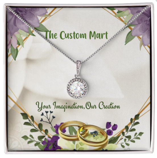 Eternal Hope Necklace - Personalize With Floral Designs