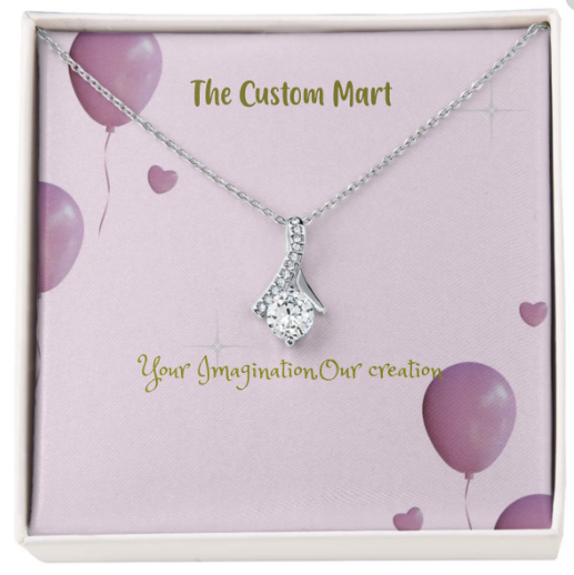 Alluring Beauty Necklace - Personalize With Birthday Themes