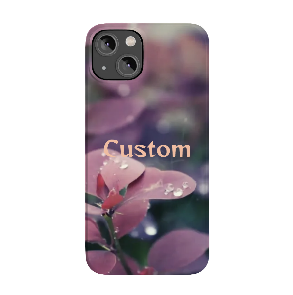 Slim Phone Cases - Personalize With Nature Themes