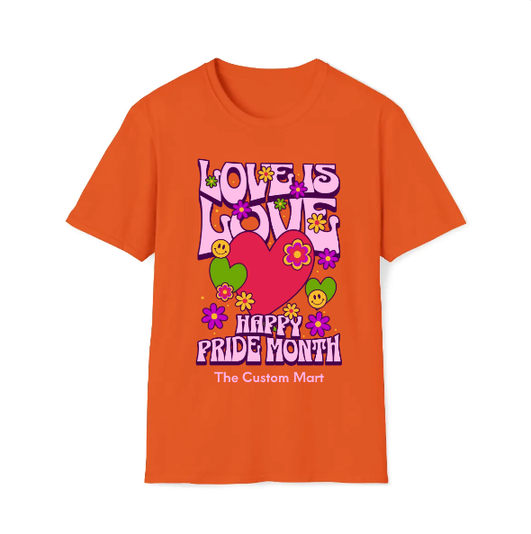 Unisex Softstyle T-Shirt - Personalize with Valentine Themes