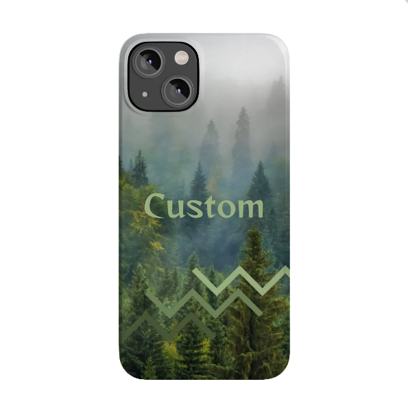 Slim Phone Cases - Personalize With Nature Themes