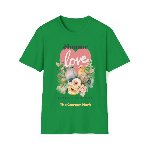 Unisex Softstyle T-Shirt - Personalize with Valentine Themes