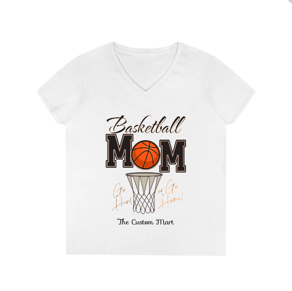 Ladies' V-Neck T-Shirt - Personalized Gift For Mom