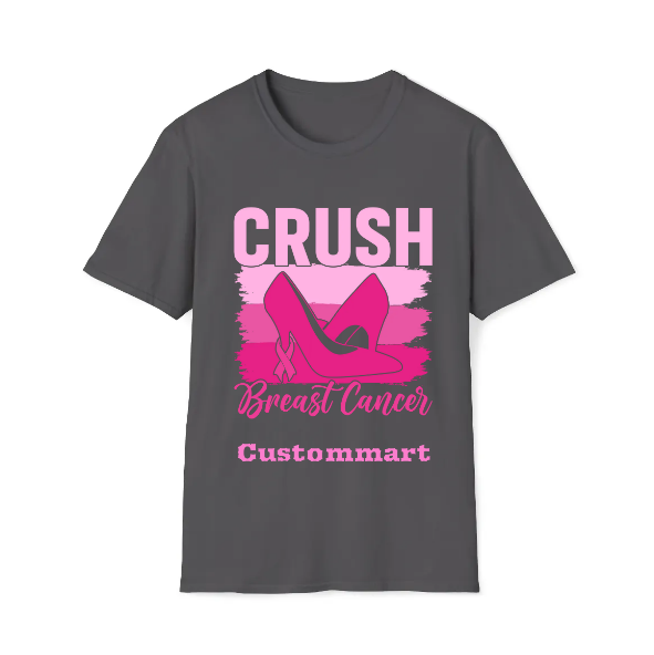 Unisex Softstyle T-Shirt - Personalize With Breast Cancer Awareness Quotes