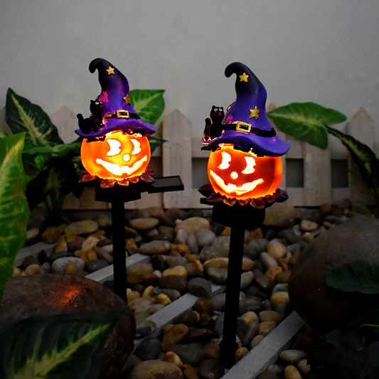 Solar Halloween Outdoor Creative Atmosphere Pumpkin Lamp