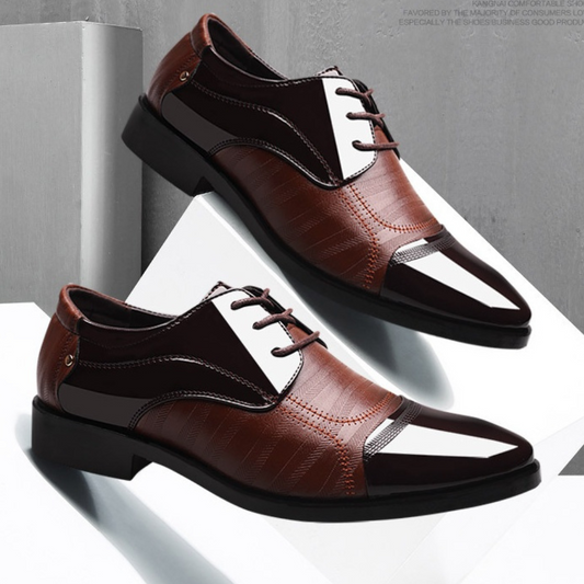 summer new shoes men's business dress large size shoes fashion hundred tower wedding shoes